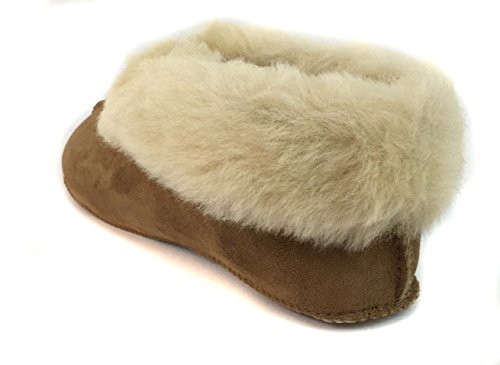 surell Shearling Slipper with Soft Sole - Fur Clog Slipper for Indoor & Outdoor - Warm & Fuzzy Winter Slippers for Women - Soft Sole Unisex Slippers for Cold Weather (10)