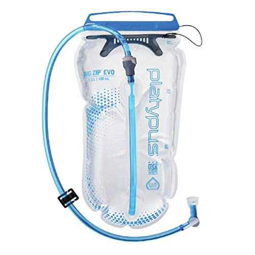 Platypus Big Zip EVO Taste-Free Water Reservoir/Hydration Bladder, 3-Liter