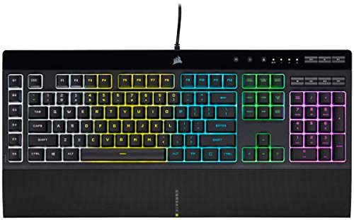 Corsair K55 RGB PRO Wired Gaming Keyboard (Renewed)