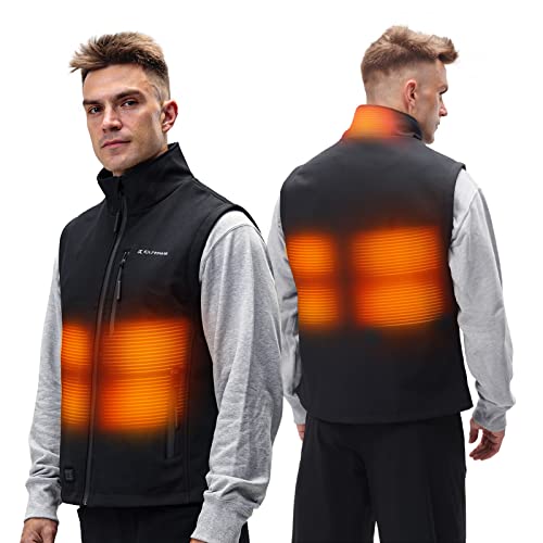 Extremus Buckwell Heated Vest, Unisex Electric Vest with Quick-Heating Material and Long-Lasting Warmth