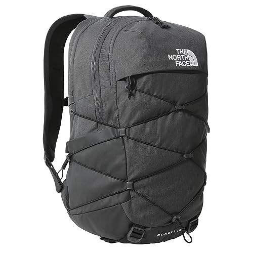 THE NORTH FACE Borealis Commuter Laptop Backpack, Asphalt Grey Light Heather/TNF Black, One Size