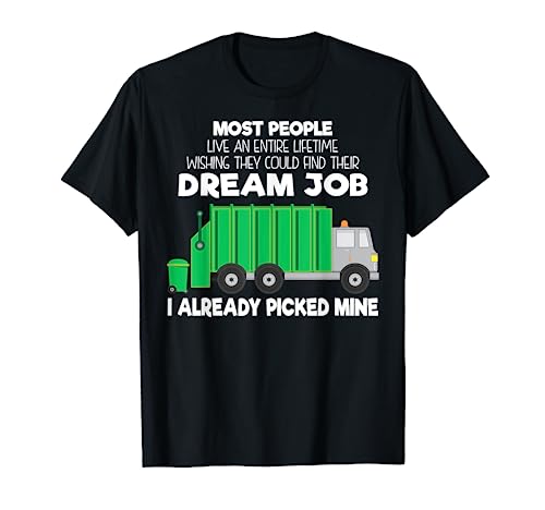 Garbage Truck T-Shirt For Kids Boys Girls Adult Trash Shirt
