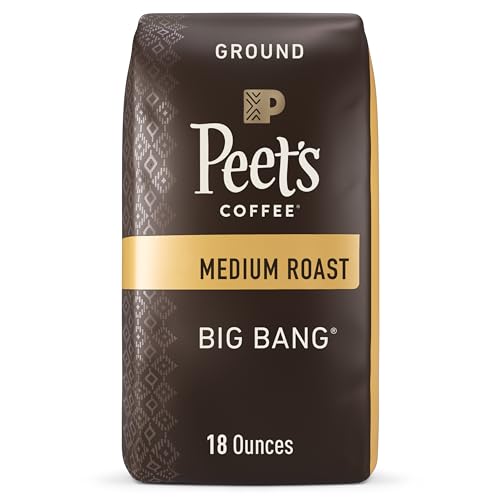 Peet's Coffee, Medium Roast Ground Coffee - Big Bang 18 Ounce Bag