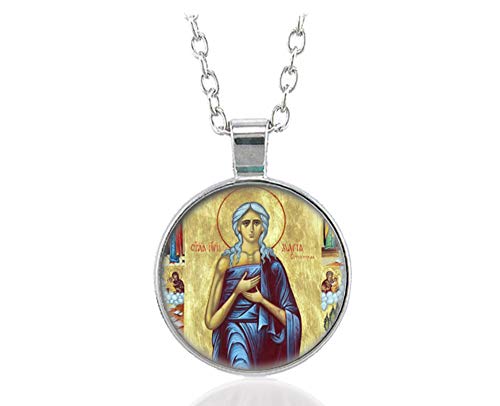 Realig Saint Mary of Egypt Orthodox Necklace