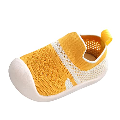 Bblulu Baby Walker Elastic Sock Memory Insole Breathable Shoes First Walking Trainers Shoe Slip-On Slippers
