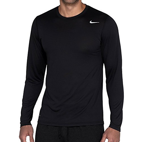 Nike Men's Legend Long Sleeve Tee, Black, XL