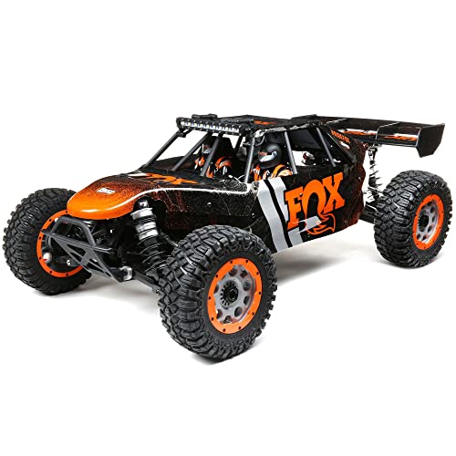 Losi RC Truck 1/5 DBXL-E 2.0 4 Wheel Drive Desert Buggy Brushless RTR Battery and Charger Not Included with Smart Fox LOS05020V2T1