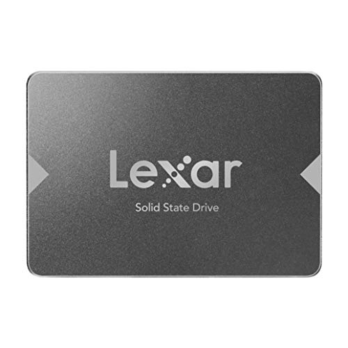 Lexar 128GB NS100 SSD 2.5” SATA III Internal Solid State Drive, Up To 520MB/s Read, Gray (LNS100-128RBNA)