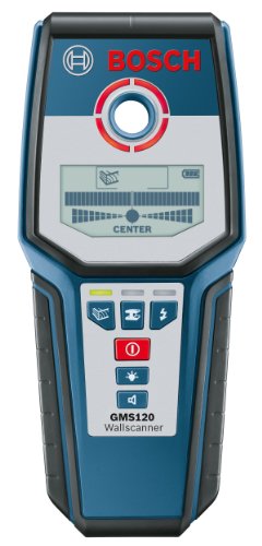 Bosch GMS120 Digital Multi-Scanner with Modes for Wood, Metal, and Live Wiring