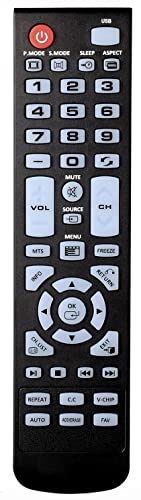 Universal Remote Control Replacement for All Element TV LCD LED HDTV