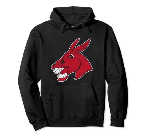 University of Central Missouri UCM Mules Distressed Primary Pullover Hoodie