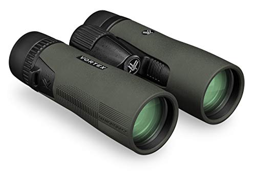 Vortex Optics Diamondback HD 10x42 Binoculars - HD Optical System, Non-slip Grip, Waterproof, Fogproof, Shockproof, Included GlassPak - Unlimited, Unconditional Warranty