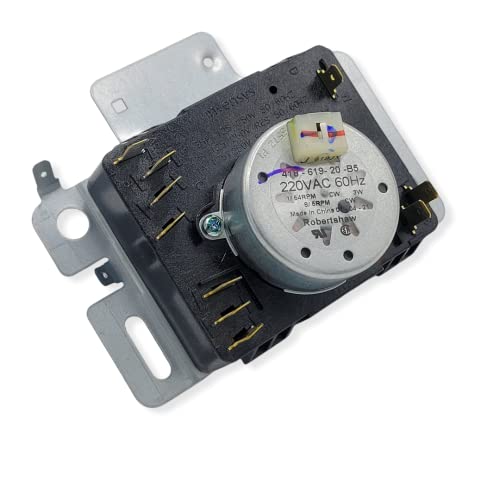 Krooli Appliance Dryer Timer Replacement for Whirlpool W10857612 W10436308 WPW10436308