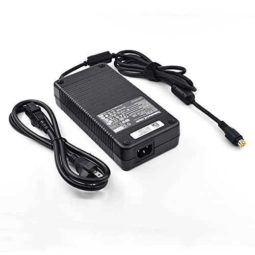 Bingkers. New Replacement 330W 19.5V 16.9A Power Adapter Power Supply ADP-330AB B for 330W Clevo P370SM-A, P570WM, MSI GT83VR GT73VR GT80S, Asus ROG GX700VO-GB012T Computer 330w Power Supply 4 Holes
