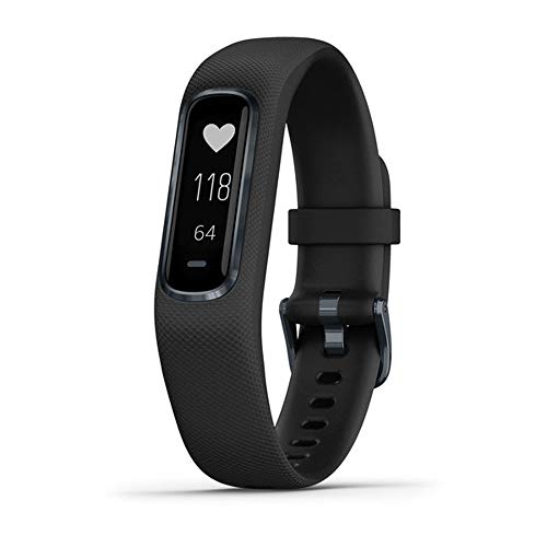 Garmin 010-01995-10 Vivosmart 4, Activity and Fitness Tracker w/ Pulse Ox and Heart Rate Monitor, Black