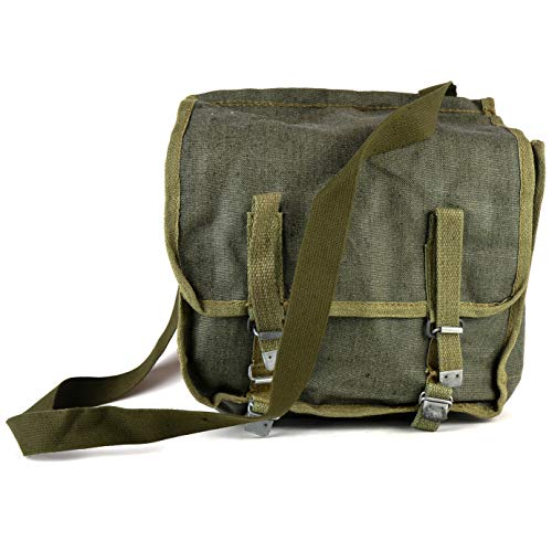 Polish army Original haversack canvas shoulder bag bread bag classic military Messenger daypack OD Olive