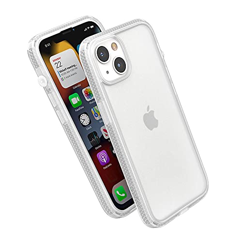 Catalyst iPhone 13 Case Influence Series Slim Case, Finger-Print Safe Cases, Drop Proof Phone, with Lanyard (Clear)