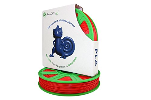 Algix 3D Printer Filament, APLA, Revolutionary Red, 1.75mm, 375g