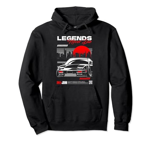 Vintage Skyline Automotive JDM Legend Tuning Car Pullover Hoodie