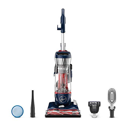 Hoover MAXLife Pet Max Complete, Bagless Upright Vacuum Cleaner, For Carpet and Hard Floor, UH74110, Blue Pearl