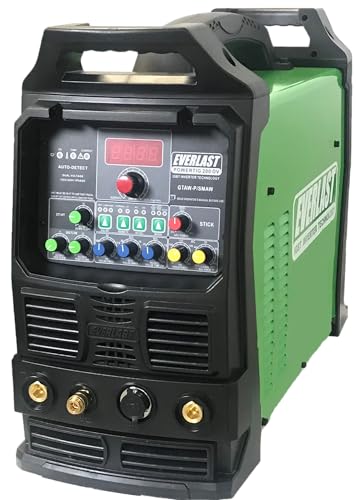 New Everlast PowerTIG 200DV 110/220 Dual Voltage 200amp Pulse ACDC Welder