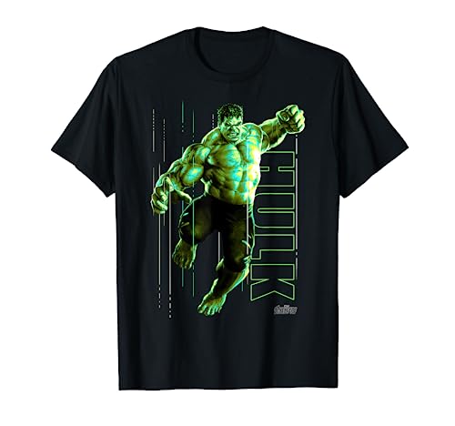 Marvel Infinity War Incredible Hulk Jump Smash T-Shirt
