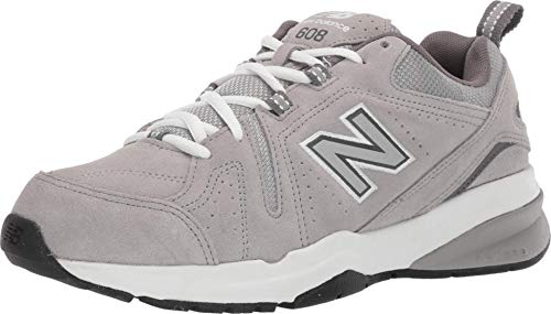 New Balance Men's 608 V5 Casual Comfort Cross Trainer, Team Away Grey/Castlerock, 10