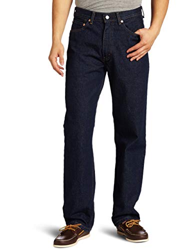 Levi's Men's 550 Relaxed Fit Jeans (Also Available in Big & Tall), Rinse-Stretch, 31W x 36L
