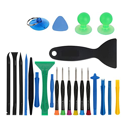 HJTYQS 23 in 1 Laptop Opening Repair Tools Kit Precision Screwdriver Set for iPhone MacBook Cellphone Tablet PC Disassemble Tool