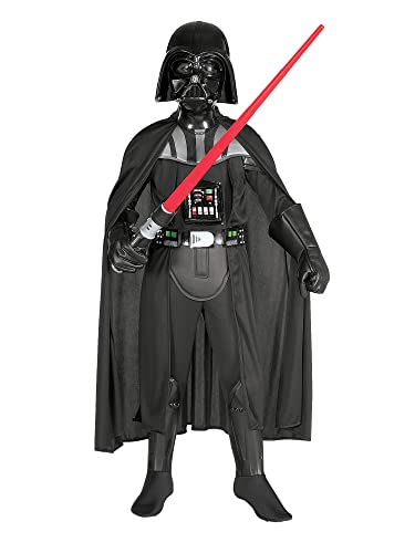 Rubies Star Wars Classic Child's Deluxe Darth Vader Costume and Mask, Medium