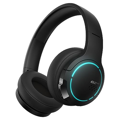 Edifier Hecate G2BT Wireless Gaming Headset for Mobile Phones/Tablets/Laptops/Switch, Noise Cancelling Bluetooth Headphones with Dual Microphones, Ultra Low Latency