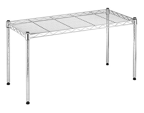Whitmor Wire Shelving Unit, Metal Storage Shelves, Durable Heavy Duty Shelf, Easy Assembly for Pantry, Kitchen, Garage, Plant, 14' x 30' x 15'