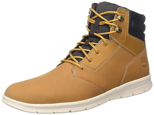 Timberland Men's Graydon Sneaker Boot, Wheat Nubuck, 11