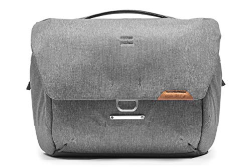 Peak Design Everyday Messenger V2 13L Ash, Travel or Photo Carry with Laptop Sleeve (BEDM-13-AS-2)
