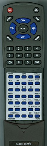 Replacement Remote for Philips 996580000536, HTL3110BF7