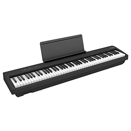 Roland FP-30X Digital Piano with Built-in Powerful Amplifier and Stereo Speakers. Rich Tone Authentic Ivory 88-Note PHA-4 Keyboard for unrivalled Acoustic Feel Sound. (FP-30X-BK), Black