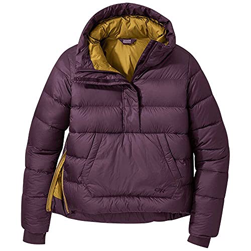 Outdoor Research Women's Transcendent Down Pullover - Insulated, Waterproof, Adjustable Hood