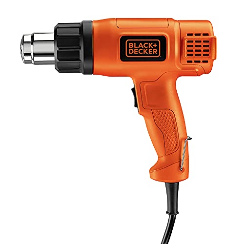 BLACK+DECKER Heat Gun, Corded, Dual Heat Settings up to 1000 Degrees, 1350 Watt (HG1300)