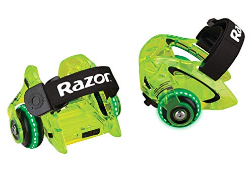 Razor Jetts DLX Heel Wheels - Neon Green
