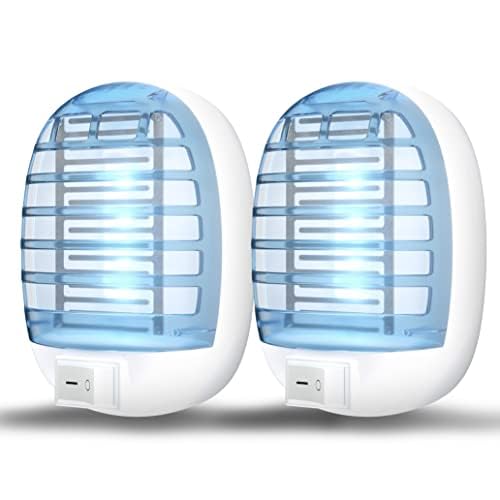 Indoor Bug Zappers, Fly Traps for Indoors, Insect Traps for Home Mosquito Killer for Kids & Pets, Home, Kitchen, Bedroom, Baby Room, Office (2 Packs)