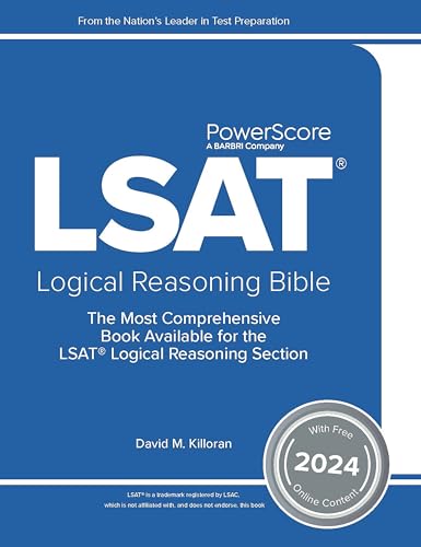 PowerScore LSAT Logical Reasoning Bible 2024