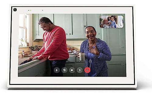 Portal White 10' from Facebook. Smart, Hands-Free Video Calling with Alexa Built-in (UK Import)