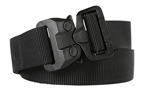 Klik Belts Tactical Belt With TSA Approved Nylon Cobra Buckle - Never Have To Remove Your Belt At Security Again - Unisex