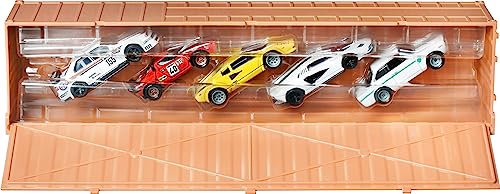 Hot Wheels Premium Car Culture Set of 5 Toy Cars in Collectible Container, Che Figata Die-Cast 1:64 Scale 5-Pack
