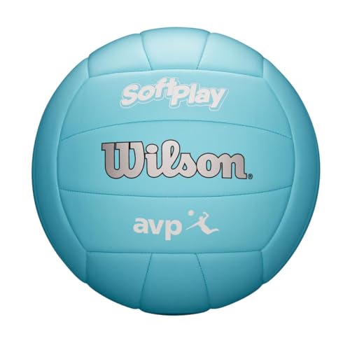 WILSON AVP Soft Play Volleyball - Official Size, Blue