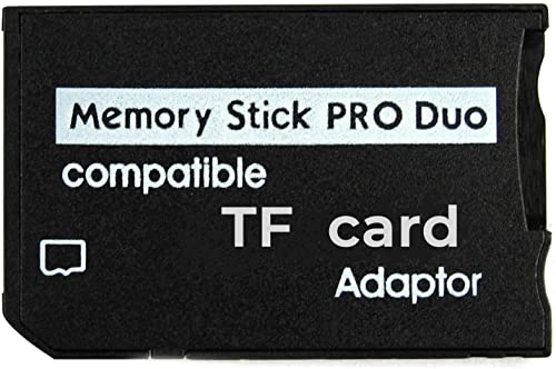 WQDMKE Micro USB TF Card to Memory Stick Adapter for Sony Camera and PSP