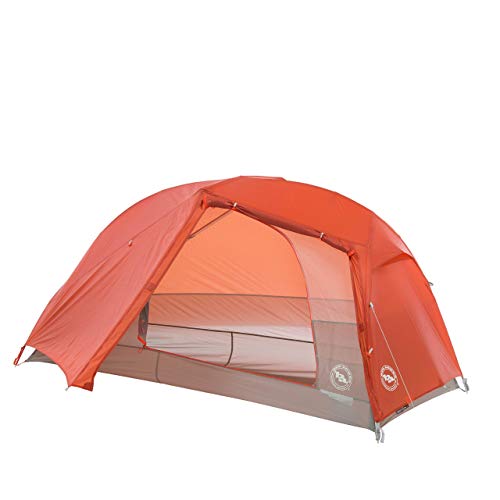 Big Agnes Copper Spur HV UL Backpacking Tent, 1 Person (Orange)