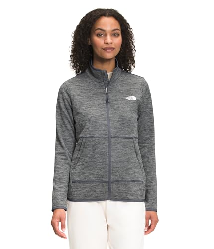 THE NORTH FACE Women's Canyonlands Full Zip Sweatshirt (Standard and Plus Size), TNF Medium Grey Heather 2, 1X