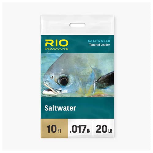 RIO Products Fishing Products Saltwater Leader 10ft, 3 Pack (16lb - 3 Pack)