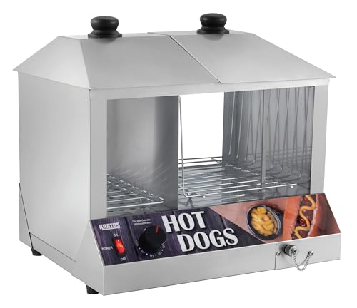 Kratos 29M-010 - Hot Dog and Bun Steamer - Holds up to 100 Hot Dogs and 48 Buns